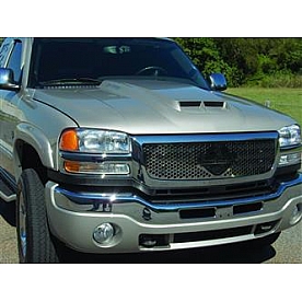 Reflexxion Hood - Single Cowl Ram Air Style Bare Galvanneal Steel - 703601