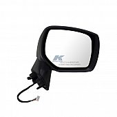 K-Source Exterior Mirror Electric OEM Black Single - 71013U