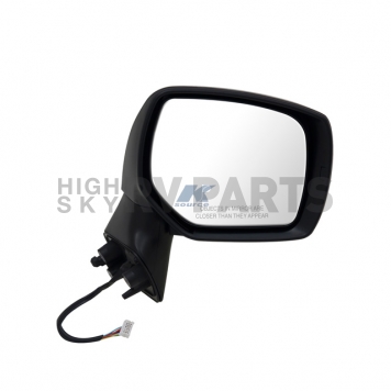K-Source Exterior Mirror Electric OEM Black Single - 71013U