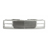 Street Scene Grille - Silver Aluminum - 95075563