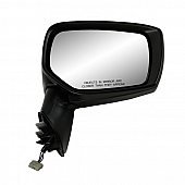 K-Source Exterior Mirror Electric OEM Black Single - 71015U