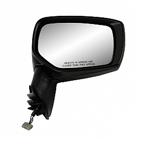 K-Source Exterior Mirror Electric OEM Black Single - 71015U