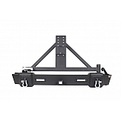 Fishbone Offroad Bumper 1-Piece Steel Black - FB22050