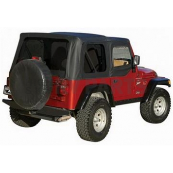 Rampage Soft Top - Black Diamond Standard Top Fabric - 99735
