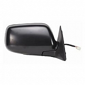 K-Source Exterior Mirror Electric OEM Black Single - 71501U