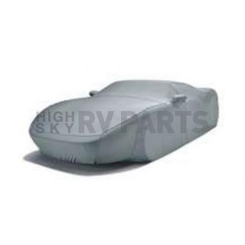 Covercraft Car Cover Convertible/ Hatchback/ Fastback Sedan Silver Gray Lycra/Spandex Knit With Soft Sheared Cotton Loop Inside - FF16329FG