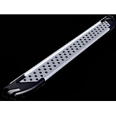 Romik USA Running Board Silver Aluminum Stationary - 61309418