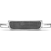 Street Scene Grille - Silver Aluminum - 95075566