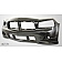 Extreme Dimensions Bumper Cover Plain Couture Urethane Luxe Polyurethane - 104812