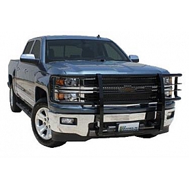 Go Industries Grille Guard - Black Powder Coated Steel - 46736
