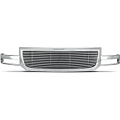 Street Scene Grille - Silver Aluminum - 95075567