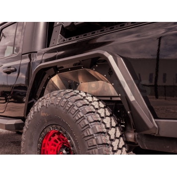 Road Armor Fender Flare - Black Steel - 520AFR0B-1