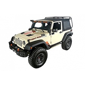 Rugged Ridge Soft Top - Black Standard Top Vinyl Coated Polyester - 1351601