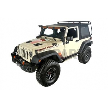 Rugged Ridge Soft Top - Black Standard Top Vinyl Coated Polyester - 1351601