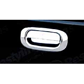 TFP (International Trim) Tailgate Handle Cover - Stainless Steel Silver - 485