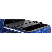 Rugged Liner Tonneau Cover Hard Folding Black Matte Aluminum - EHT695