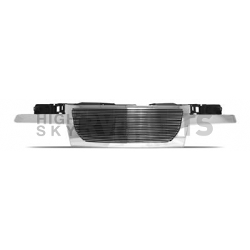 Street Scene Grille - Silver Aluminum - 95075568
