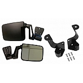 Warrior Products Exterior Mirror Bracket Painted Black Steel - 1496