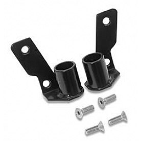 Warrior Products Exterior Mirror Relocation Bracket Black Steel Set Of 2 - 1505