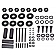 Fishbone Offroad Bumper 1-Piece Steel Black - FB22088