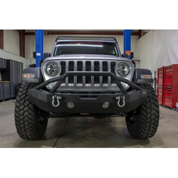 Fishbone Offroad Bumper 1-Piece Steel Black - FB22088-3