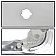 Spyder Automotive Bumper End Chrome Plated With Sensor Hole - 9048999