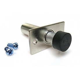 AutoLoc Door Popper - Chrome Plated Steel Silver Single - 107380