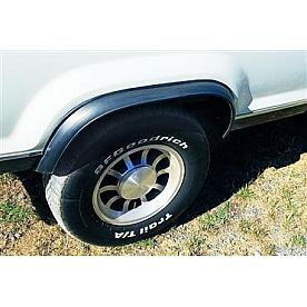 Pacer Performance Fender Flare - Black EPDM Rubber Black Set Of 2 - 52188