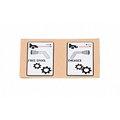 Warn Winch Label - 98481