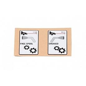 Warn Winch Label - 98481