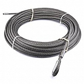 Warn Winch Cable - 245 Feet x 5/8 Inch Extra Improved Plow Steel - 77454