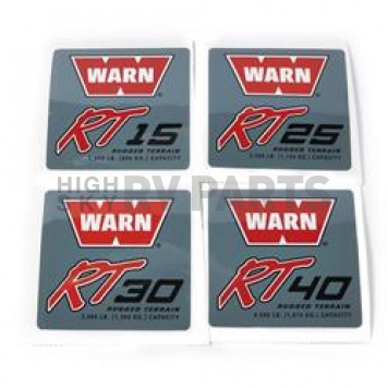 Warn Winch Label - 77838