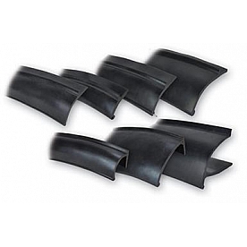 Pacer Performance Fender Flare - Black EPDM Rubber Black Set of 9 - 52199
