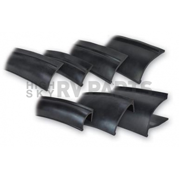 Pacer Performance Fender Flare - Black EPDM Rubber Black Set of 9 - 52199
