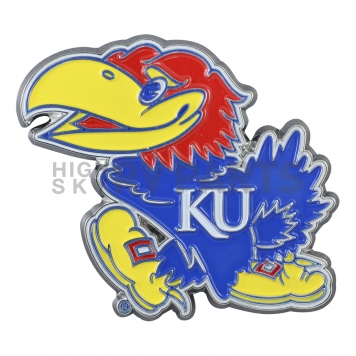 Fan Mat Emblem - University Of Kansas Metal - 22219