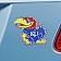Fan Mat Emblem - University Of Kansas Metal - 22219