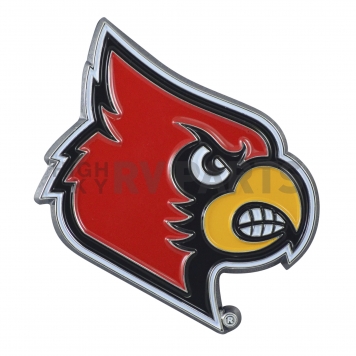 Fan Mat Emblem - University Of Louisville Metal - 22223