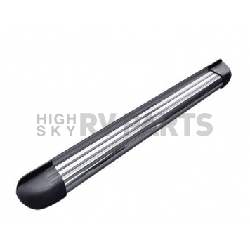 Romik USA Running Board Silver Aluminum Stationary - 20024418