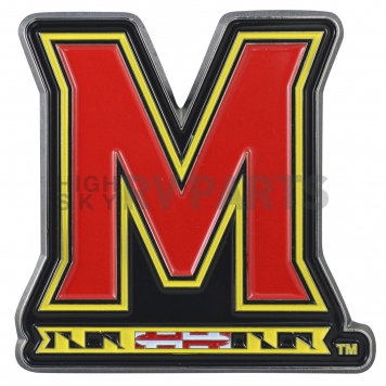 Fan Mat Emblem - University Of Maryland Metal - 22225