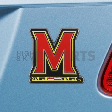 Fan Mat Emblem - University Of Maryland Metal - 22225-1