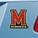 Fan Mat Emblem - University Of Maryland Metal - 22225