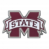 Fan Mat Emblem - University Of Mississippi State Metal - 22231