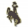 Fan Mat Emblem - University Of Wyoming Metal - 22645