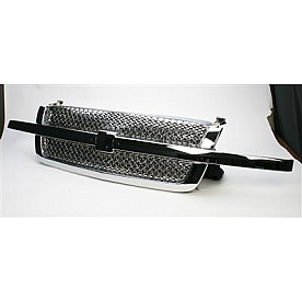 Street Scene Grille - Silver Steel - 95078556