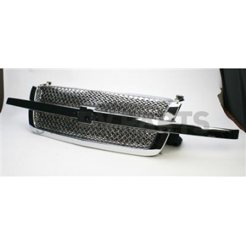 Street Scene Grille - Silver Steel - 95078556