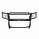 Westin Automotive Grille Guard 1-1/2 Inch Black Powder Coated Steel - 400245