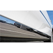 B & I Fender Rocker Panel Molding - Chrome Plated Stainless Steel Silver Set of 12 - 5619