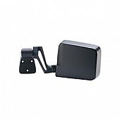 K-Source Exterior Mirror Manual OEM Black Single - 60024C