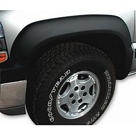 Stampede Fender Flare - Black Smooth Plastic Set Of 2 - 85072F