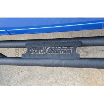 Black Mountain Nerf Bar 3 Inch Steel Round - ASNB3007B-1